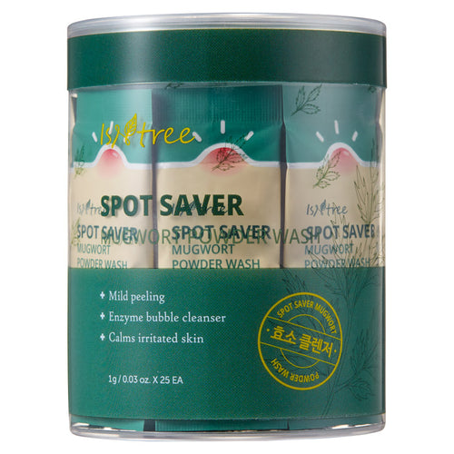 ISNTREE SPOT SAVER MUGWORT POWDER WASH  1g x 25 EA