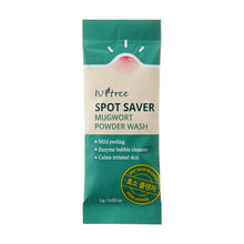 Cargar imagen en el visor de la galería, ISNTREE SPOT SAVER MUGWORT POWDER WASH  1g x 25 EA