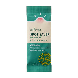 ISNTREE SPOT SAVER MUGWORT POWDER WASH  1g x 25 EA